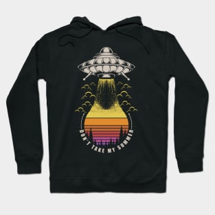 Alien summer abduction Hoodie